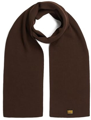 G-STAR Bufanda Effo para Hombre, Marrón (chocolate plum D17793-E149-G692), PC