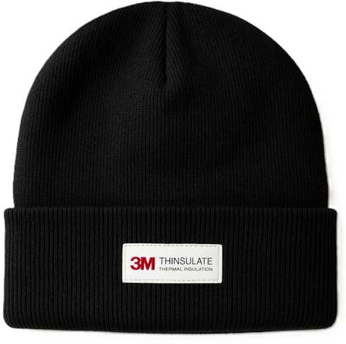Outdoor World Thinsulate Waterproofed Beanie – Thermal Insulated Winter Hat for Men & Women – Windproof, Breathable Knit Cap for Hiking, Skiing, Fishing & Outdoor Work