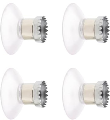 DGHEGDUI Colgador De Ventosa De Jabón De 4 Piezas, Rejilla De Succión Magnética Sin Perforaciones, Colgador De Pared Sin Costuras, Adecuado para Baño Y Cocina.
