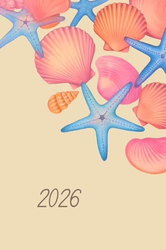 Taschenkalender 2026: A6 Buchkalender & Terminplaner, Kompakter Jahresplaner mit 1 Woche auf 2 Seiten | Das kleine Kalenderbuch für große Pläne und einen klaren Kopf