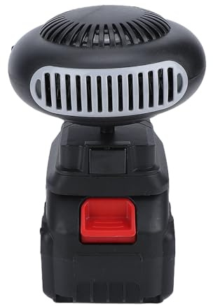 Nurnesy Scaldabagno Alimentato a Batteria Senza Fili da 12000 MAh - Stufa Elettrica Portatile e Sbrinatore per Auto/triciclo per Esterni e Casa