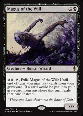 Magic: the Gathering - Magus of the Will (014/351) - Commander 2016
