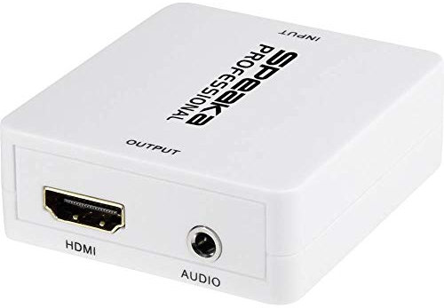 SPEAKA PROFESSIONAL Audio Extracteur [HDMI - HDMI, Jack, Cinch-RCA] 1920 x 1080 Pixel