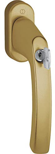 HOPPE 11780405 - Maniglia per finestra LIÈGE, cilindro, 7 x 40, bronzo anodizzato,