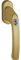 Hoppe 11780405 Fenstergriff LIÈGE-Druckknopf-Schließzylinder, 7x40, Bronze eloxiert,
