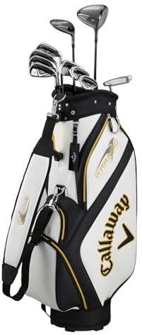 Callaway Golf Warbird Set Completo de Palos para Hombre, Acero/Grafito Stiff (10 Palos + Bolsa)