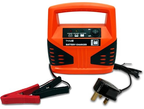 Simply SBC4 Battery Charger 12V, orange