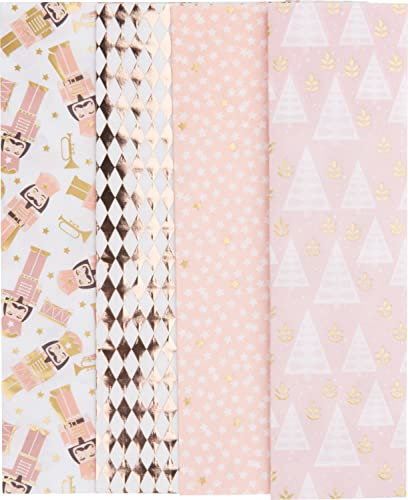 Décopatch TD833C 4 Bogen Décopatch Papier 30x40cm Texture Gold