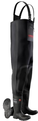 Dunlop vadarbyxor Purofort FieldPro våtbyxor S5, 00 Zwart, 43 EU