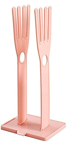 pulunto Kitchen Dish Glove Dryer Rack Portable Kitchen Glove Drying Holder Cleaning Glove Hanger Dryer Desktop Drainage Storage Rack for Kitchen