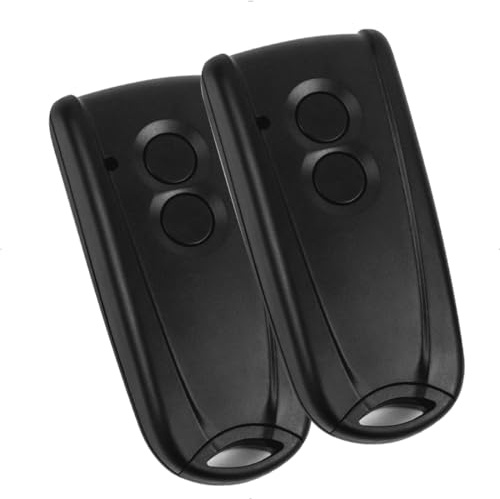 Télécommande EcosRSC433 pour Porte de Garage - Compatible Ecostar AGS - Fréquence 433Mhz - Pack de 2