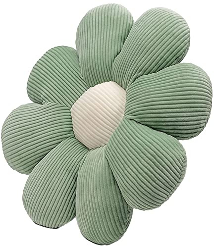 Veciado Florales Kissen Für Wohnkultur - Dekorative Kissen, Blumenkissen Für Wohnzimmer, Kinderzimmer, Auto, Schlafzimmer Grün