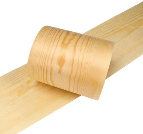 Placage en bois de pin, 17,8 x 248,9 cm – T pour armoires, travail du bois et panneaux décoratifs, matériau polyvalent pour la restauration de meubles et les créations artistiques