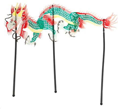 PHENOFICE Handgemachtes Schattenpuppenspiel Für Junge Mädchen Traditionelles Chinesisches Spielzeug Aus Hochwertigem DIY-bastelset Mit Tanzrequisiten Für Früherziehung Und Eltern-Junge