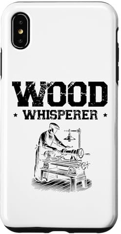 Coque pour iPhone XS Max Tour à bois Whisperer Tourneur à bois