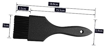 VICASKY 2pezzi Pennello Per Colorare i e Per Strumento Per Tingere i Spazzola Per Per Parrucchiere Realizzato in Materiale Plastico Resistente Per Prolungato