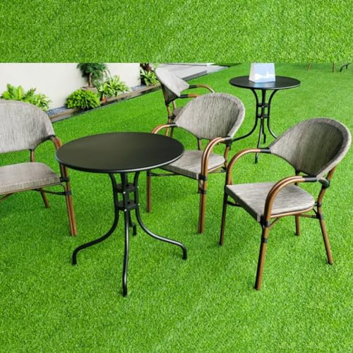 Kunstrasenrollen, 20 mm hoch, realistischer Astro-Rasenteppich, 3 x 3 m, synthetische Grasmatte für drinnen und draußen, hochwertiges Kunstrasen für Garten, Terrasse, Balkon, einfach einzuba