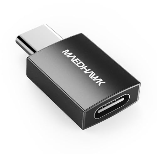 MaedHawk Bypass 2.0 Adaptor för Motorcykel CarPlay – Bluetooth 5.4 Headset Bypass med 45W USB-C Passthrough Laddning (Plug & Play, Trådlös Aktivering, Bypass för Headset/CarPlay)