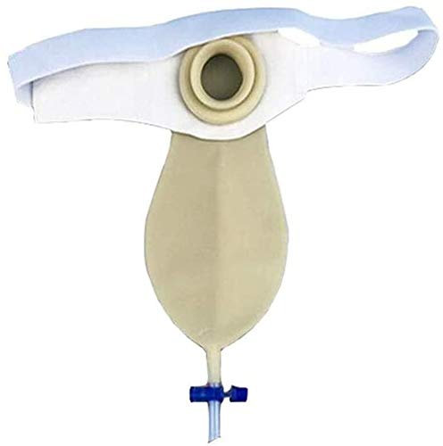 ZHYJJ Ceinture de stomie Anti-Fuite Ceinture de Poche réglable pour colostomie urinaire Poche latérale à la Taille de la vessie en Latex Convient à Tous Les Soins Quotidiens du Sac de stomie