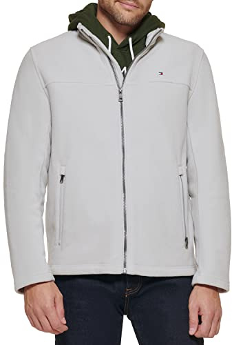 Tommy Hilfiger Herren Lightweight Polar Fleece Jacket Fleecejacke (1er Pack)
