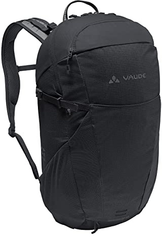 VAUDE Rucksack Neyland Zip 20, Wanderrucksack mit 20 Liter Volumen, mit praktischem Zip Verschluss, black, Einheitsgröße