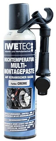 IWETEC Montagepaste Multi für Hochtemperaturkbereic & Hochdruckbereich 200 ml, Schmiermittel, Trennmittel