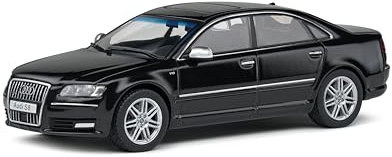 Solido - Modellauto Maßstab 1:43 Audi S8 (D3) schwarz
