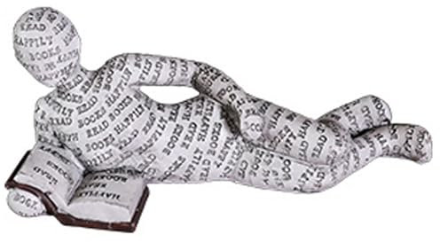 PIGPIGFLY Sculptures,Decorative Figures,Reading Figure Statue,Decoration Living Room,Abstract Sculpture,Home Store Decoration,Modern Living Room Ornaments