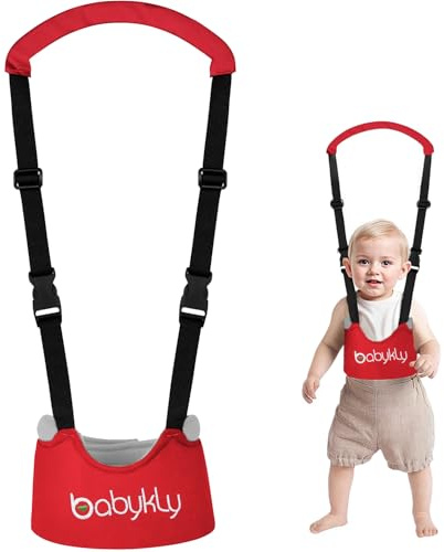 CUEMOON Lauflernhilfe Gehhilfe für Baby, Kinder Lauf Schutz Gurt Lauflerngurt, Baby Walkers Schützendes, Schutzgurt zur Unterstützung des Babys beim Laufen für 8-18 Monate