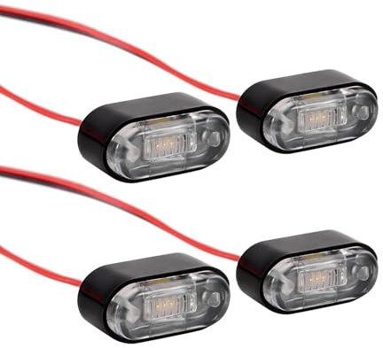 INJORA 11x5mm RC Lichter Kit Seitenmarkierungslichter Warnlichter LED Beleuchtung für RC Autos 1/10 1/14