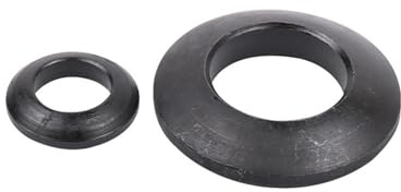 Rondelle a testa piatta, rondelle svasate, Rondella sferica conica M6 M8 M10 M12 M16 M20 M24 Rondella svasata Acciaio inossidabile Concavo Convesso Cono Guarnizione Acciaio al carbonio(Spherical Carbo