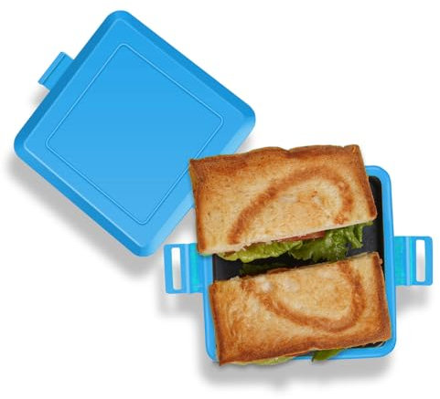 Tostapane, Tostapane a Microonde, Produttore di Sandwich, Produttore di Panini, Lavaggio della Lavastoviglie, Risparmio di Tempo, Tostato Veloce, Tostato in Forno a Microonde,