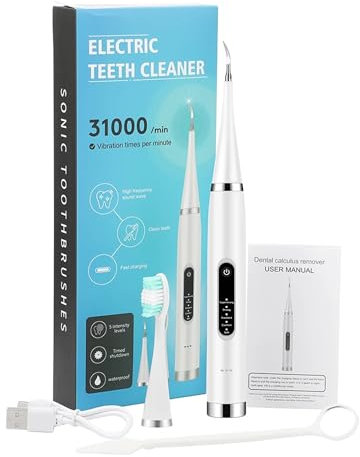 Travel Dental Care Kit Plaque Cleaning Tool for Home Use, Sonic Toothbrush, Teeth Cleaning Tool for Men Women Kids and Pet Care, Protect Your Dental Health