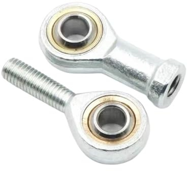 Cojinete de extremo de varilla esférico 1 pieza de extremo de varilla con rosca izquierda de 5 mm, 6 mm, 8 mm, 10 mm y 12 mm, rótula, cojinete de extremo de varilla con rosca métrica(SA10 10mm)