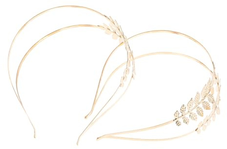 Cabilock 2piezas Diadema De Hecha Mano Elegante Adorno Cabeza De Niña Para Decoración De Cabeza Fotos De Boda