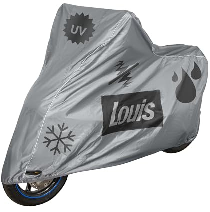 Louis Outdoor Abdeckhaube Scooter Evo, Roller Abdeckung Wasserdicht, für Garage & als Motorrad Abdeckplane Outdoor, Motoroller Abdeckplane mit UV-Schutz, Frostbeständig & Reißfest, L