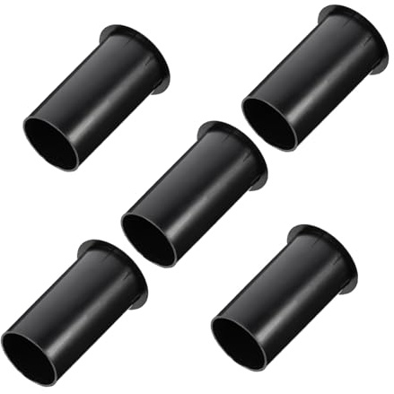 MUCKLILY Set da 5 Tubi Porta Cassa Woofer in Plastica 60X110 MM Tubo Reflex Bass Reflex per Altoparlanti Ricambio Superficie Liscia Facile Installazione per Migliorare Qualità Audio e