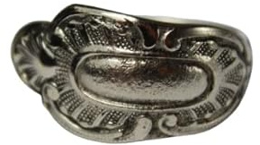 Besteckschmuck, Schmuckring, ca. Größe 55 (17,5), Ring aus Besteck.