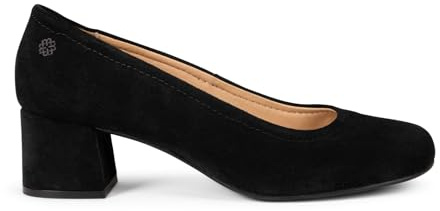 miMaO. Escarpins à Talon en Daim pour Pieds Larges. Fabrication Artisanale