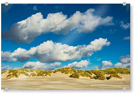 artboxONE Acrylglasbild 45x30 cm Natur Dünen auf der Insel Amrum Bild hinter Acrylglas - Bild amrum düne Insel