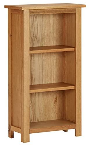 ZQQLVOO Bücherregal,Organizer Bücherschrank,Bookshelf,Würfelregal,Standregal,Pflanzenregal,für Wohnzimmer, Schlafzimmer, Küche, 45x22,5x82 cm Eiche Massivholz