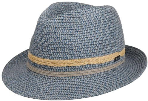 Lipodo CHAPEAUSHOP Costanzo Chapeau Bogart Style Fedora Fabrique en Italie Homme Printemps Ete