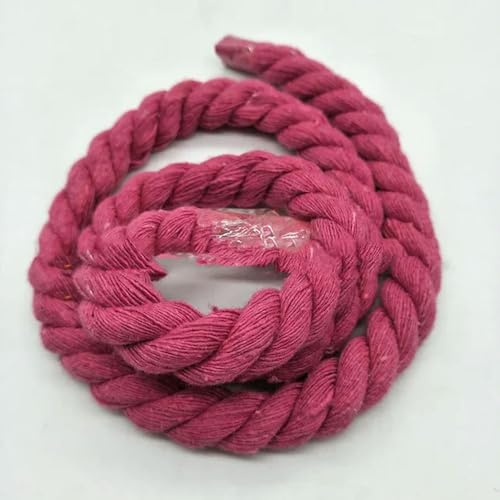 5/10 m, 12 mm, 3 Anteile, gedrehtes Baumwollseil, gewebtes Geflecht, Kordel, Tasche, Kordelzug, dekoratives Makramee-Seil, Nähzubehör