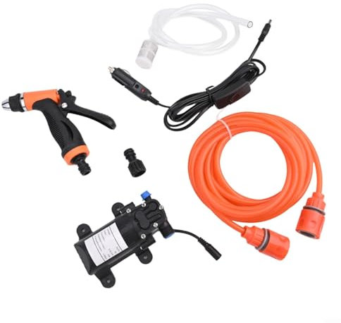 Lavadora multifuncional de 12 V, perfecta para limpiar coches, bicicletas y al aire libre