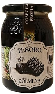 Miel de Bosque, Cosecha Julio 2026, 100% natural y CRUDA (extraida y envasada en frio). Origen 100% Zamora, España, Miel artesanal y pura de abeja (500g, Bosque)