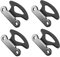 TOPBATHY 4piezas De Gancho Ganchos De Amarre Para Caja De Camioneta Anclajes De Amarre De Inoxidable Compatibles Remolques