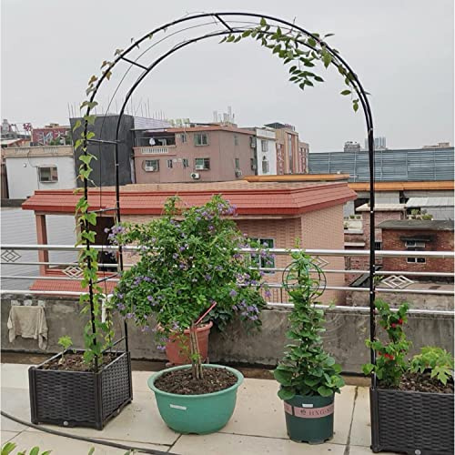 Gartenbogen aus Metall, 120350 cm, breites Rankgitter für Kletterrosen, einfache Montage, langlebige Unterstützung für Reben und Pflanzen, perfekt für Pergolen und Outdoor-Dekoration