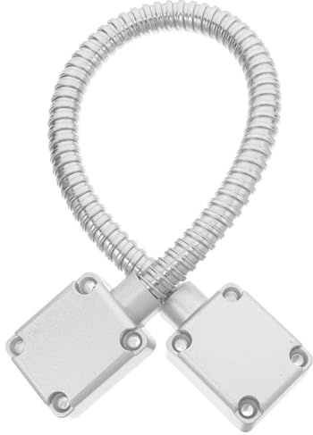 HOLIDYOYO Protezione per Cavi Porta in Acciaio Inox Flessibile Guaina Anti-Strappo per Sistemi di Controllo Accessi Tubo Protettivo per Cablaggi Residenziali e Commerciali