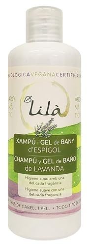 Champú Gel de Baño de Lavanda Eco 250ml