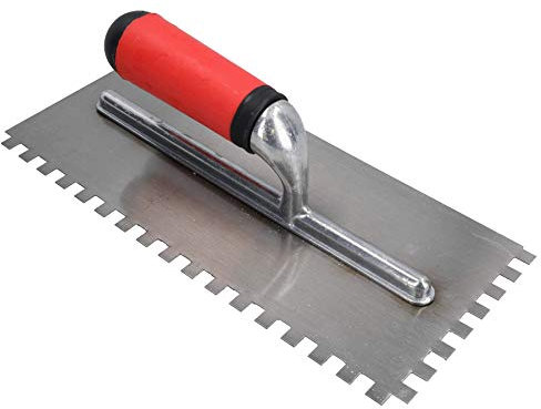 8mm Notched Teeth Float 280 x 115mm Trowel Plastering Skimmer Plaster